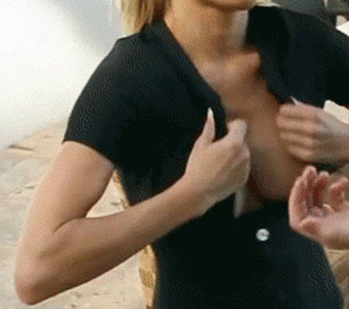 巨乳な外人のおっぱい揺れてるgifを集めた結果ｗｗｗ えろほん