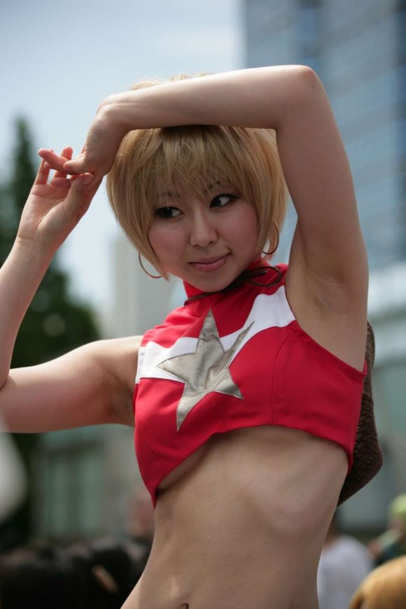脇フェチのための脇を見せてるお姉さん達でげす24