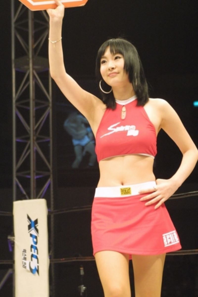 試合をさらに盛り上げてくれるラウンドガールのエロ画像の画像58