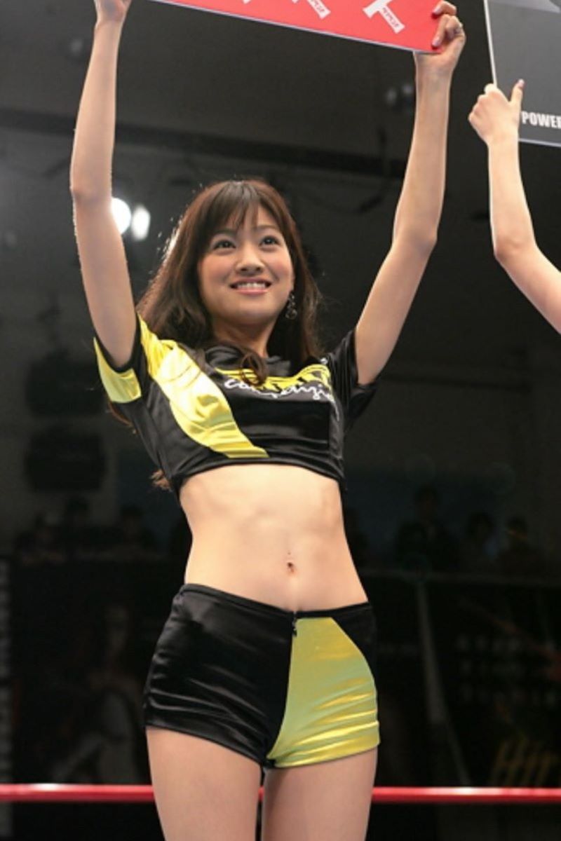 試合をさらに盛り上げてくれるラウンドガールのエロ画像の画像154